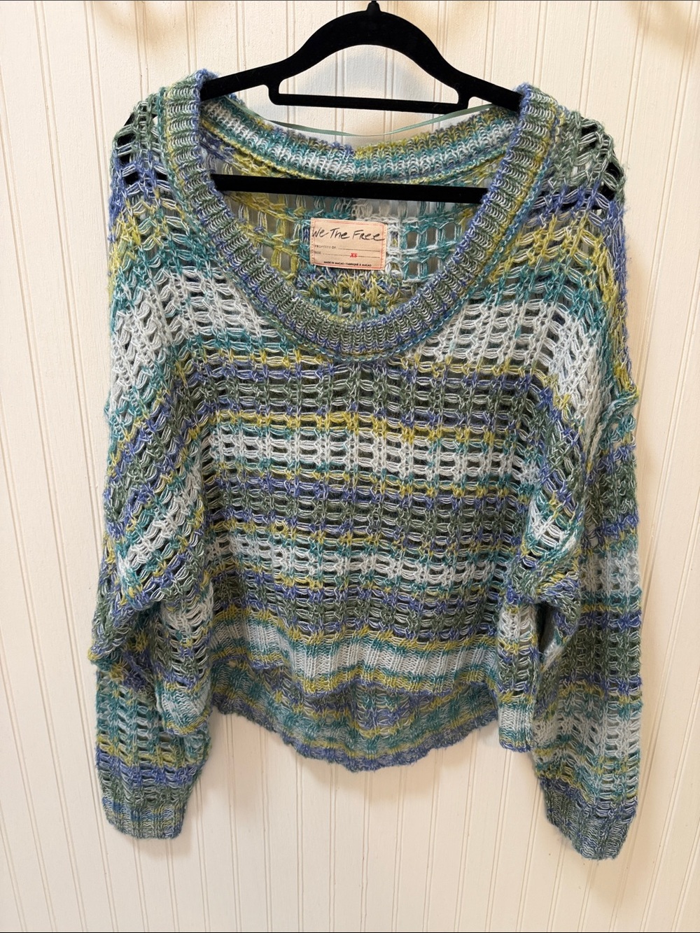 Free People sheet luck pull over